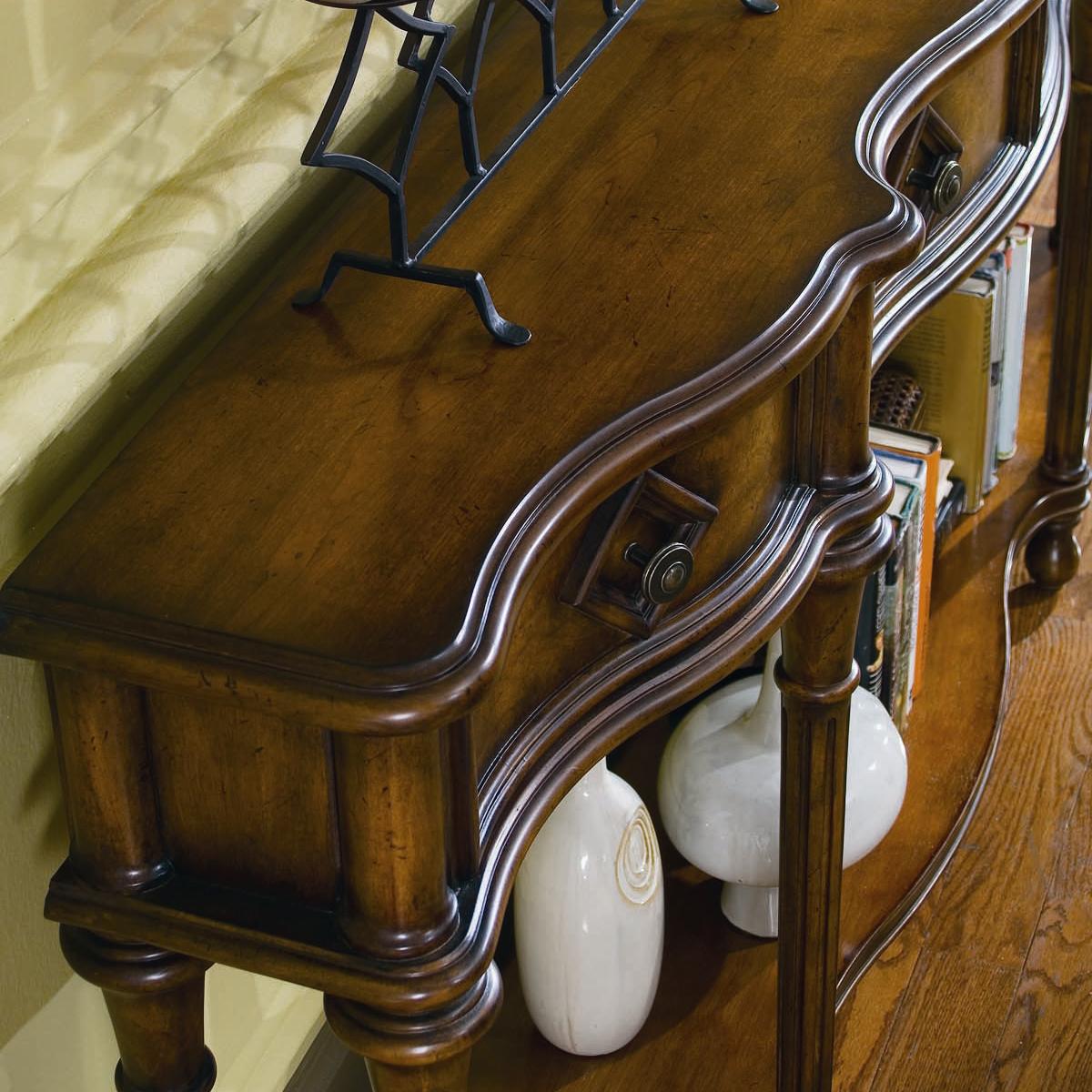 Hooker Furniture Chests and Consoles 72Inch Hall Console with Four